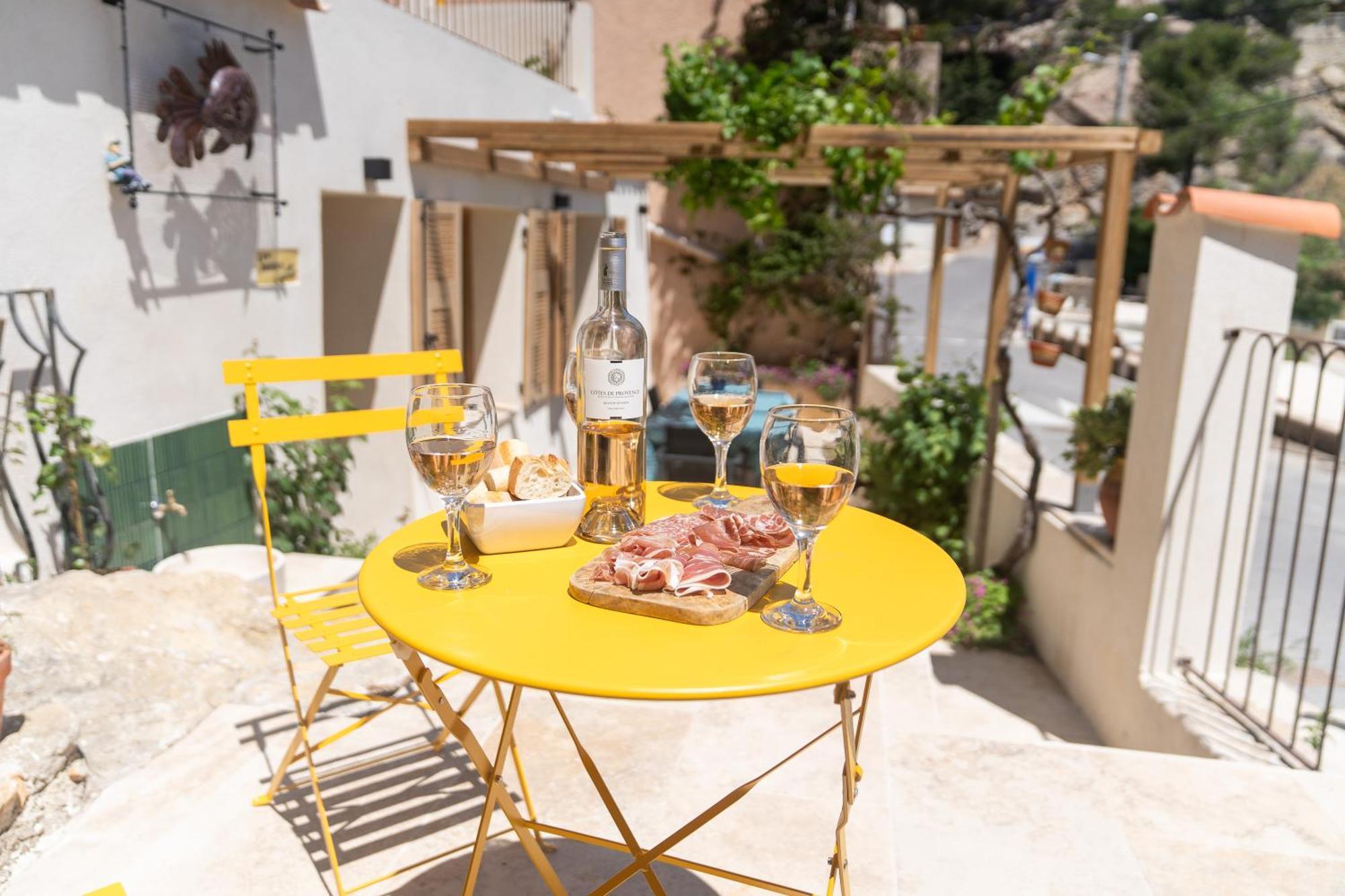 Le Cabanon - Les Pieds Dans L'Eau - Calanques - Wifi Villa Ensues-la-Redonne Rum bild